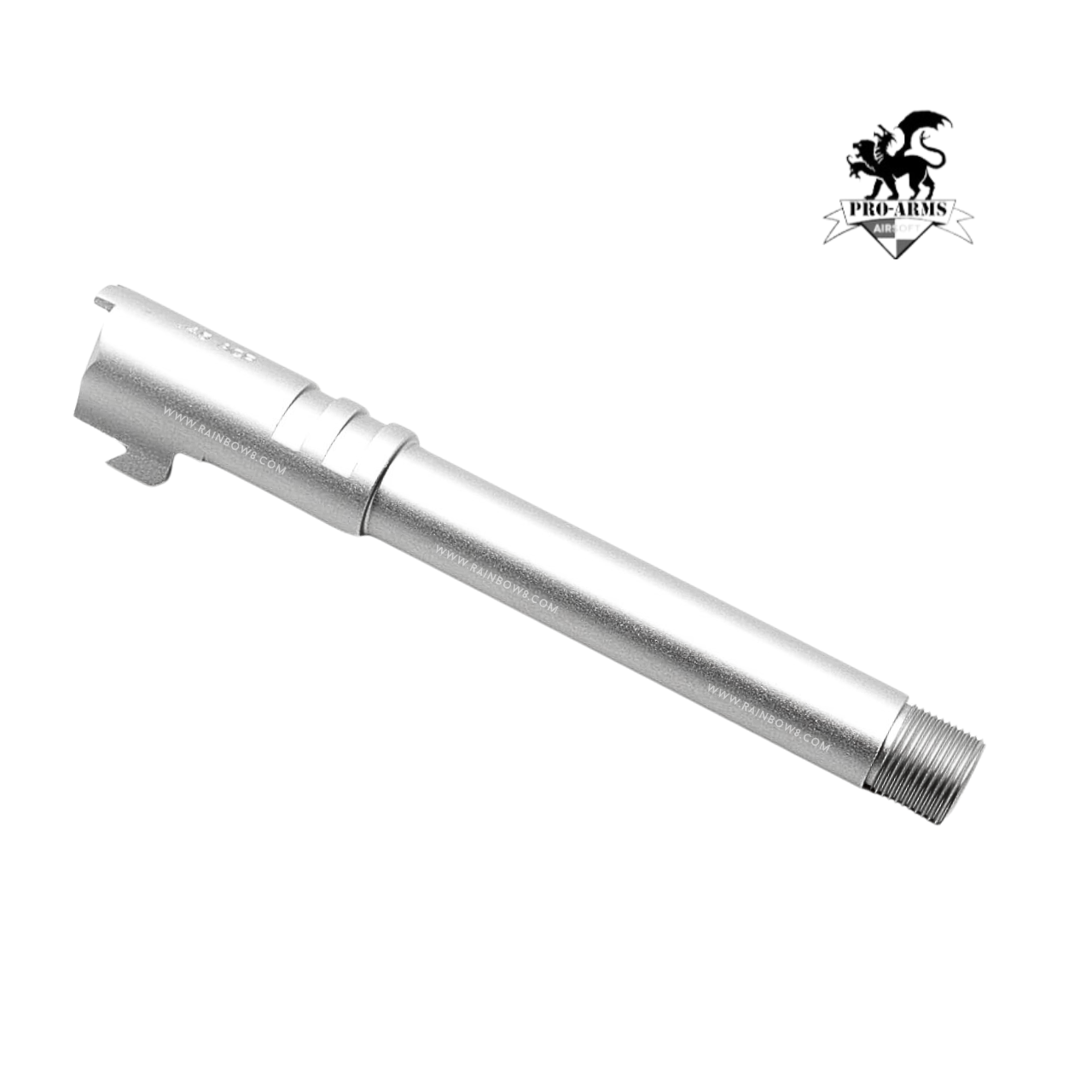 Pro Arms 14mm Threaded Outer Barrel for VFC 1911 Kimber (Silver)