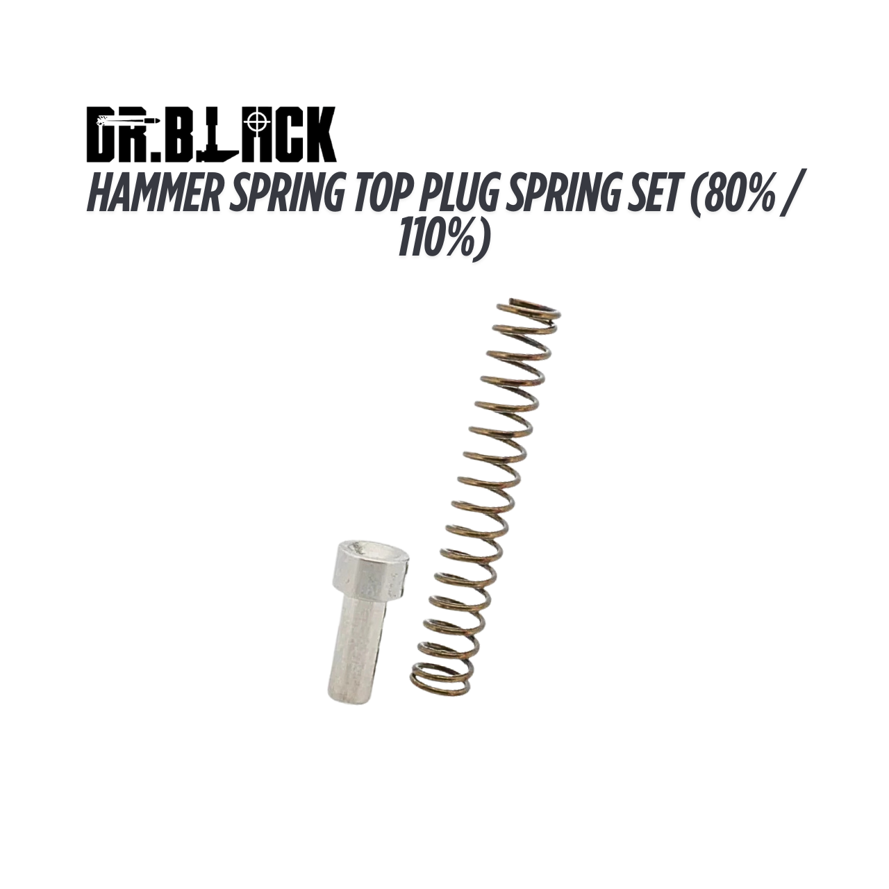 Dr. Black Hammer Spring Top Plug Spring Set (80% / 110%)