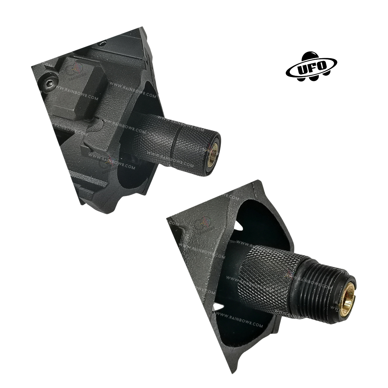 UFO Steel Silencer adaptor for Umarex Beretta PMX GBB (M11 CW to M14 CCW)