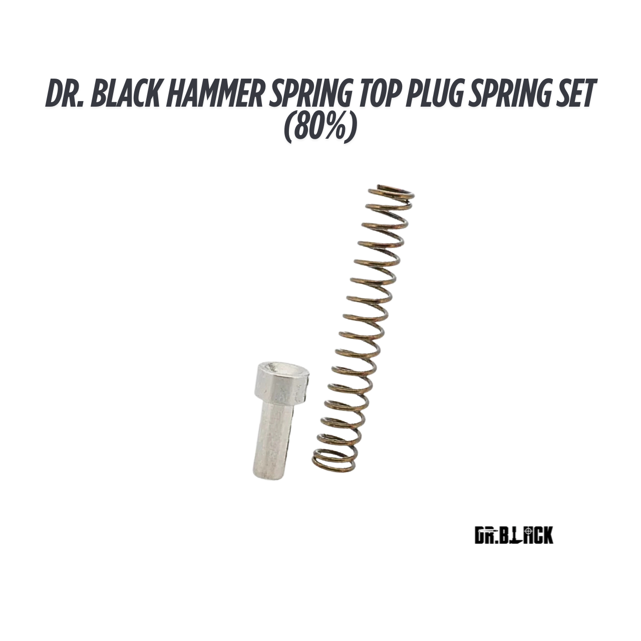 Dr. Black Hammer Spring Top Plug Spring Set (80% / 110%)