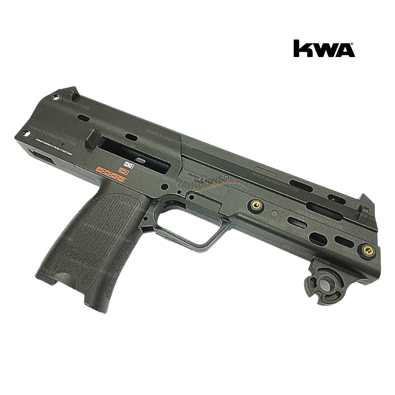 Frame - Black (Part No.1) For KWA MP7 GBB