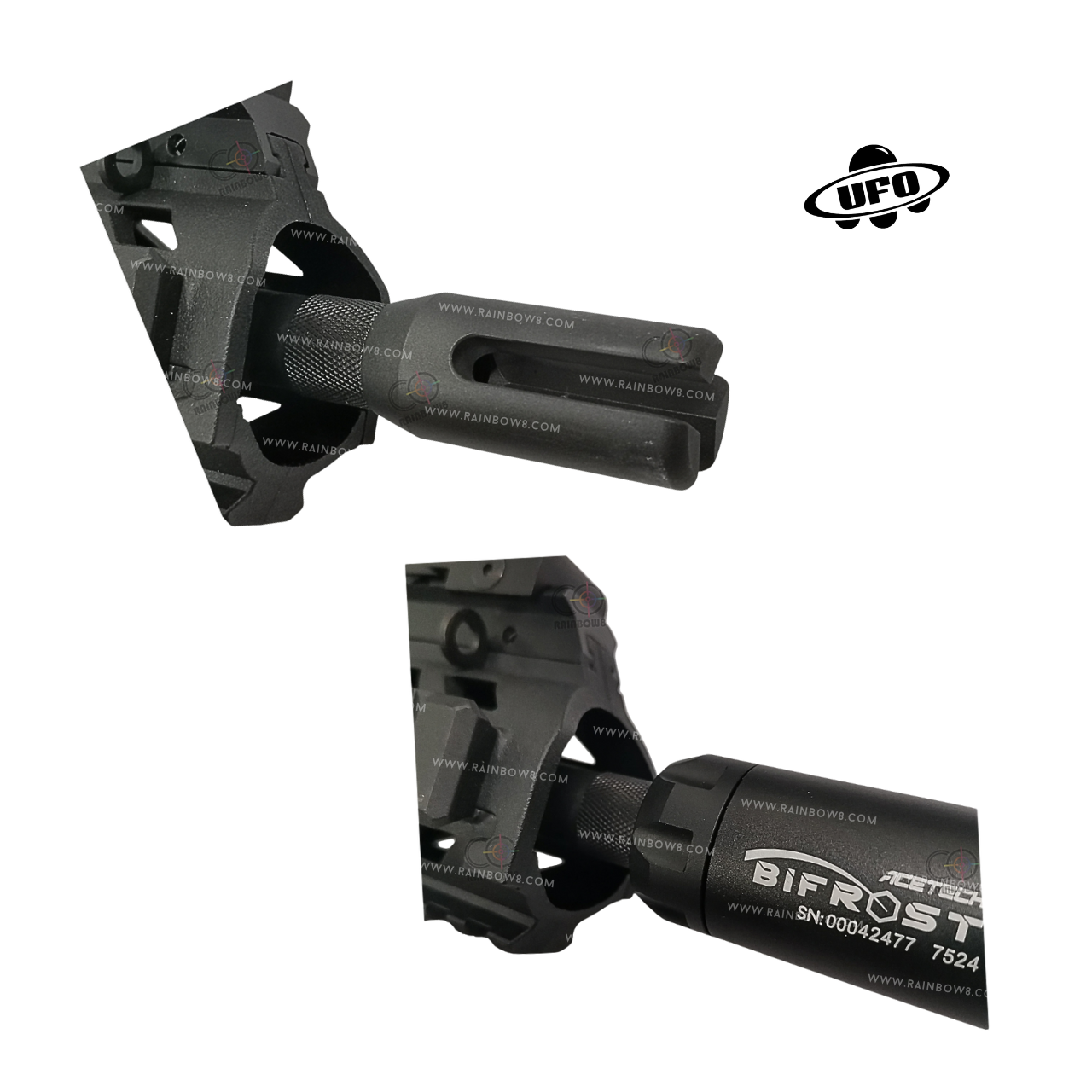 UFO Steel Silencer adaptor for Umarex Beretta PMX GBB (M11 CW to M14 CCW)