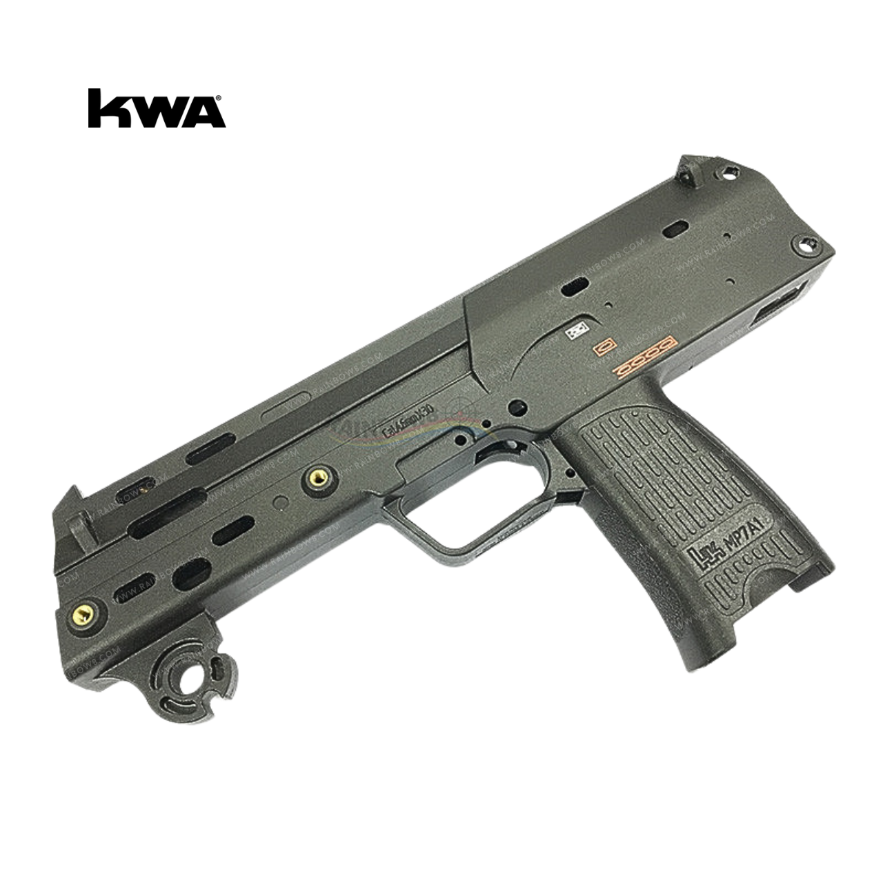 Frame - Black (Part No.1) For KWA MP7 GBB