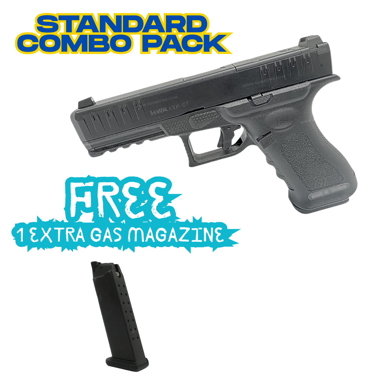 KWA ATP-GT Training Airsoft Pistol (GBB / CO2) (Promotion Version)