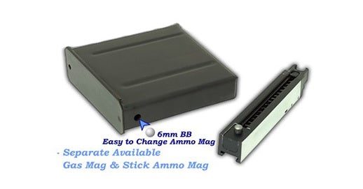 SAA AW-338 23rd Gas Magazine - With FREE BB Loader Tube