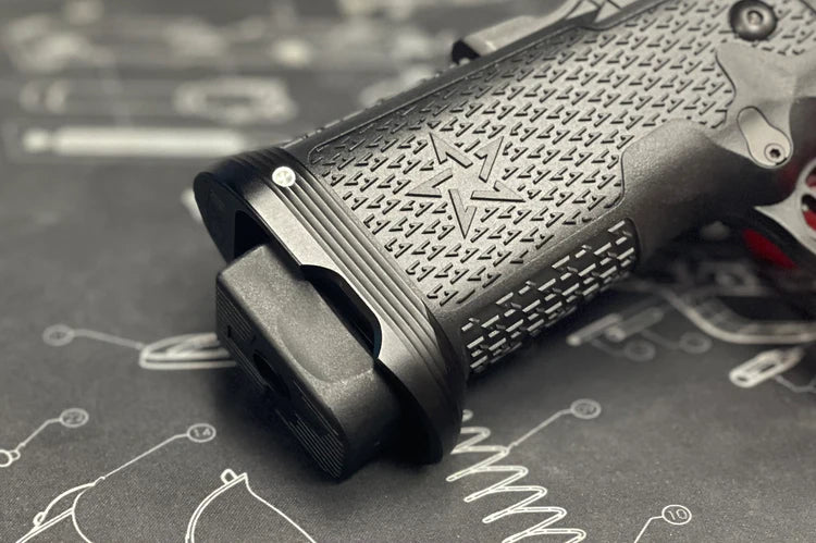Bomber CNC Aluminum STI X DP Tactical Magwell for Marui Hi-Capa GBB (2 color)
