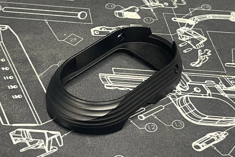 Bomber CNC Aluminum STI X DP Tactical Magwell for Marui Hi-Capa GBB (2 color)