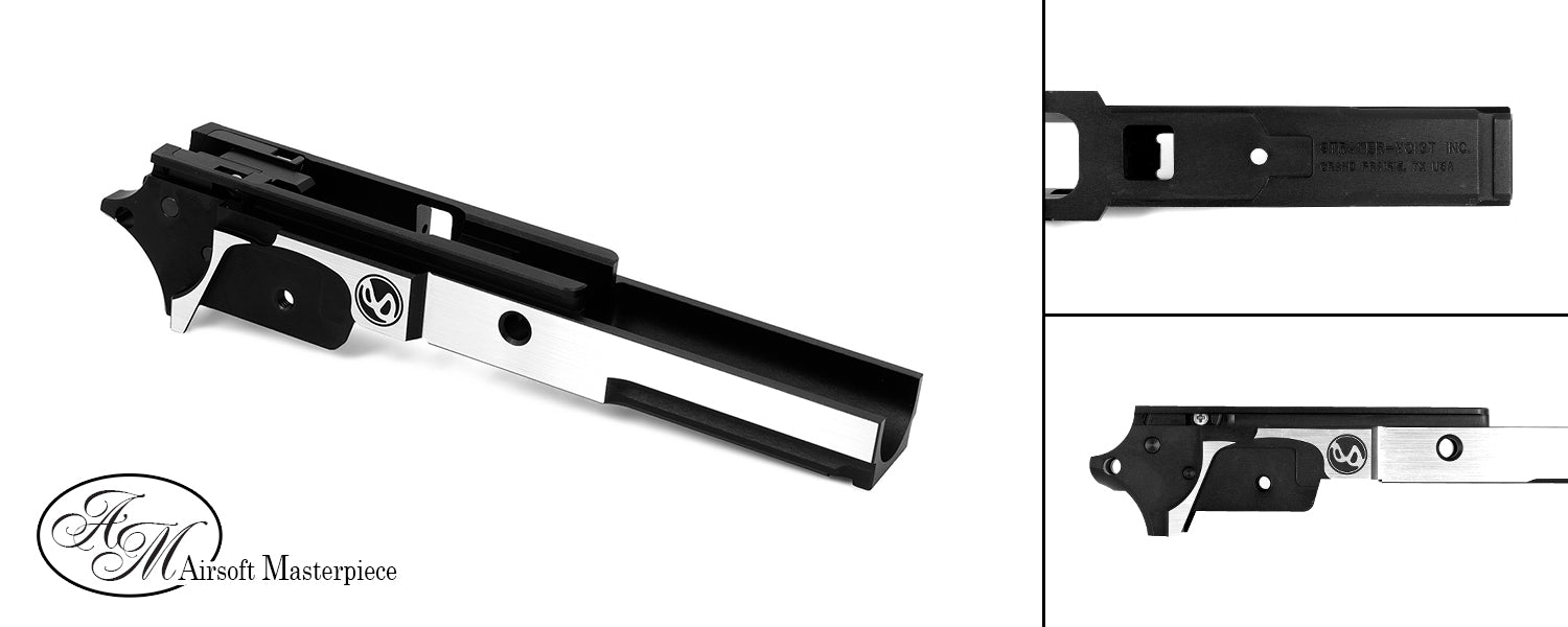 Airsoft Masterpiece Aluminum Frame with Tactical Rail - Infinity 3.9 (Two Tone)