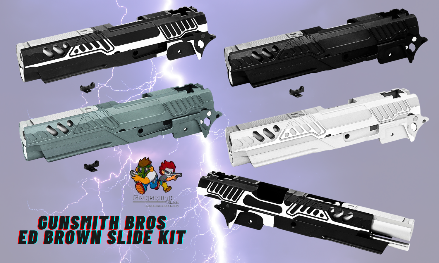 Gunsmith Bros ED Brown Slide Kit for Hi-Capa (4 color)