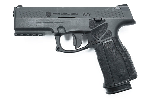 KJ Works Steyr L9A2 GBB/CO2 Pistol - Black (ASG Licensed)
