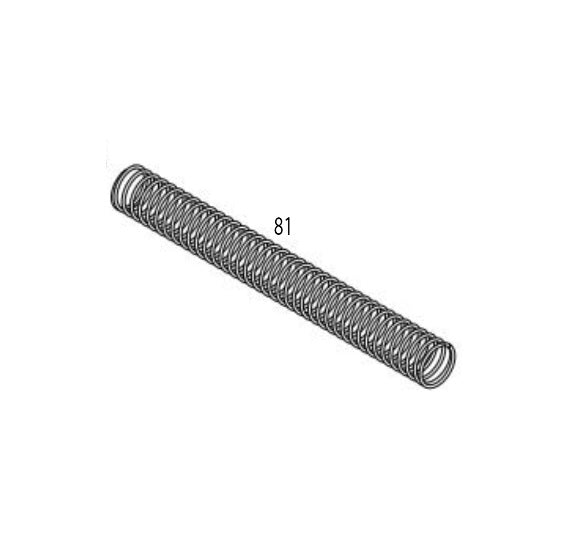 Buffer Spring (Part No.81) For KWA LM4 / (Part No. 187) For KSC M4