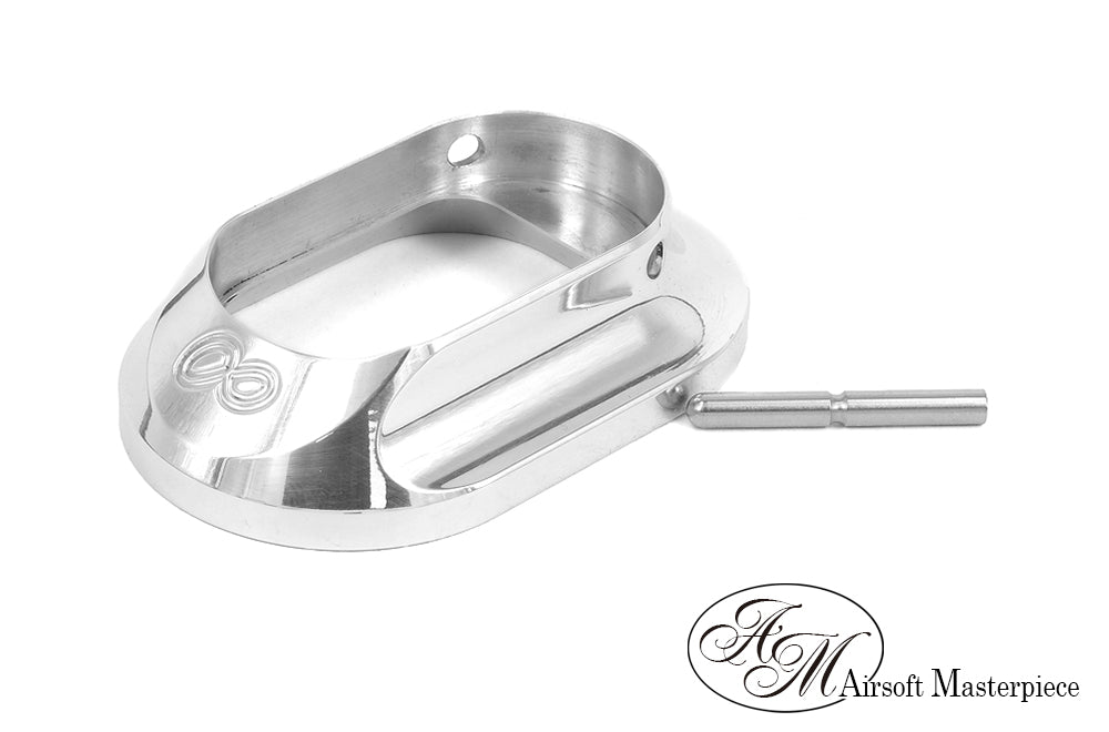 Airsoft Masterpiece Huge Infinity Magwell for Aluminum Grip (Silver / Black / Grey)