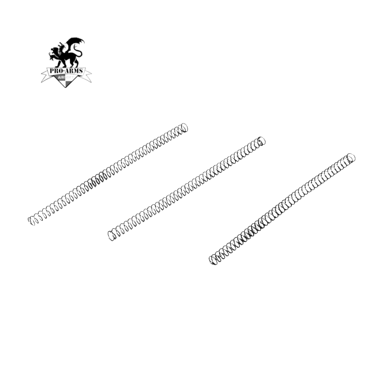Pro Arms 130% Air Nozzle Return Spring for Marui MP7 GBB (3pcs)
