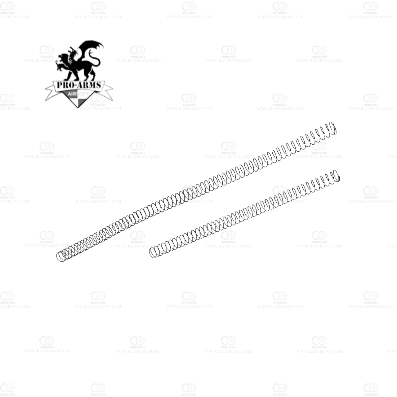 Pro Arms 130% & 160% Recoil Rod Spring for Marui SAIGA-12 Shotgun Series