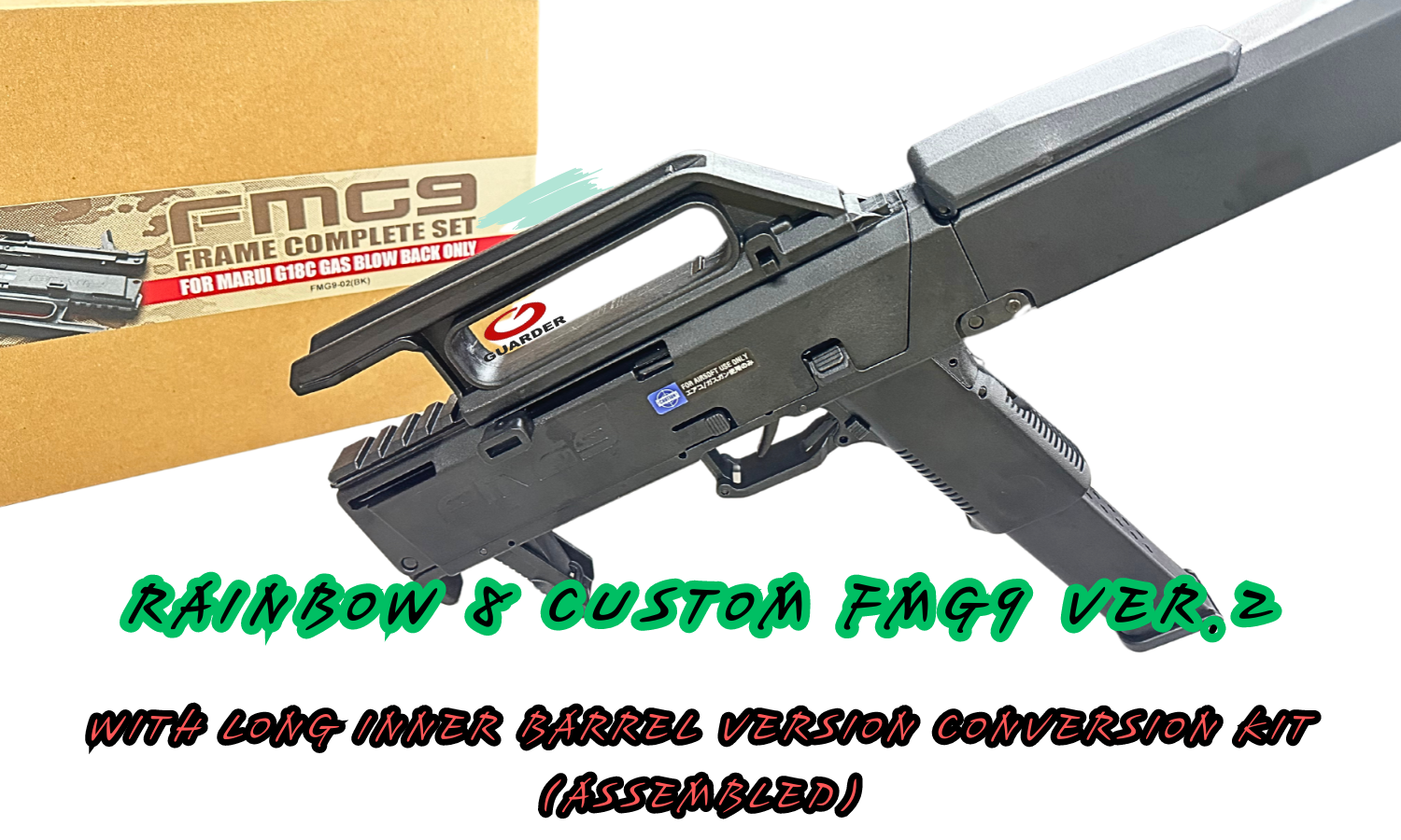 Rainbow 8 Custom FMG9 Conversion Kit Ver.2 (Long Inner Barrel Version) (Assembled)