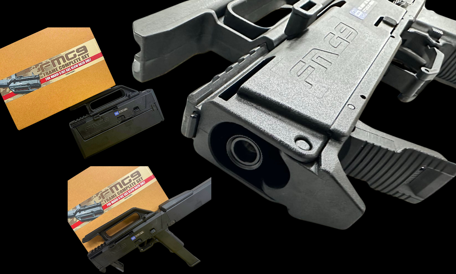 Rainbow 8 Custom FMG9 Conversion Kit Ver.2 (Long Inner Barrel Version) (Assembled)