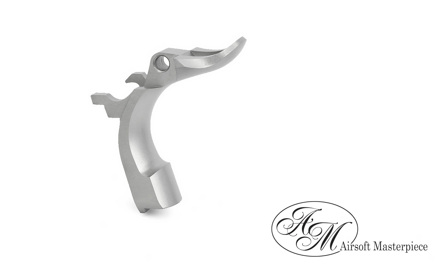 Airsoft Masterpiece Steel Grip Safety - STI (Matt Sliver)