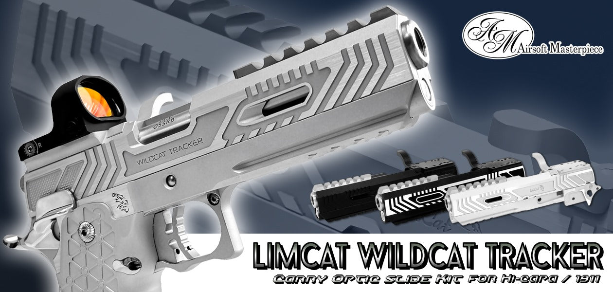 Airsoft Masterpiece LimCat WildCat Tracker Carry Optic Kit (Silver / Black / Two Tone Black / Grey / Two Tone Grey)