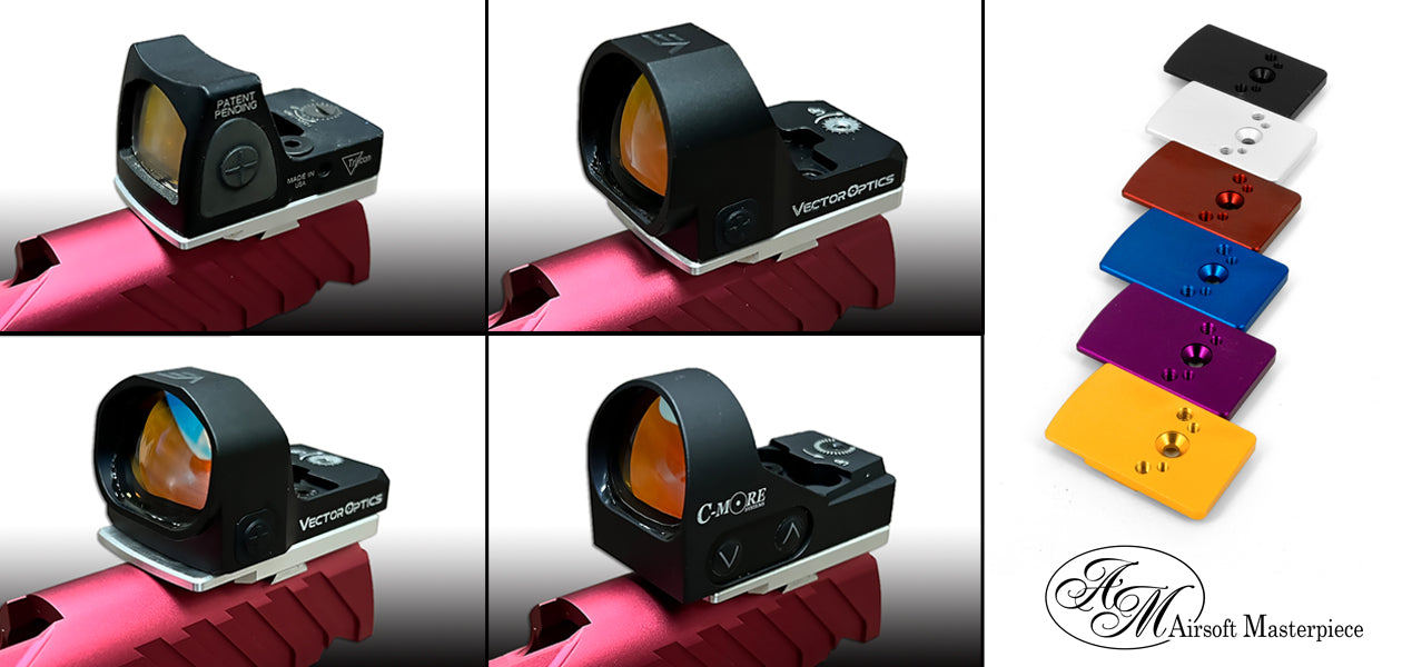 Airsoft Masterpiece Rear Sight Mount for Hi-CAPA 5.1 (Grey)