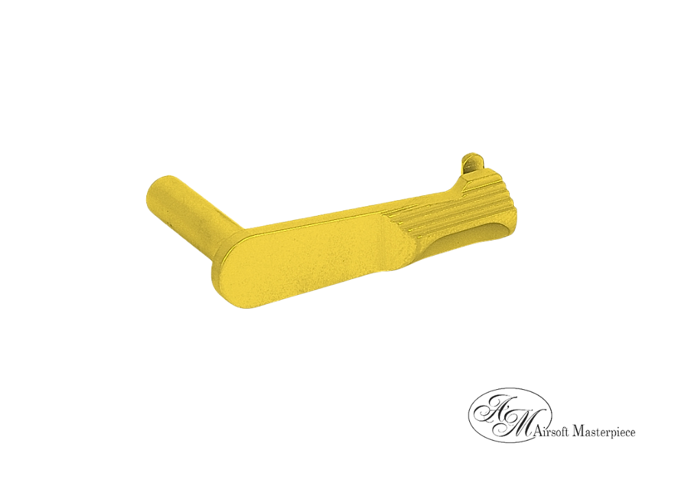 Airsoft Masterpiece CNC Steel Slide Stop - STI COSTA (Gold)