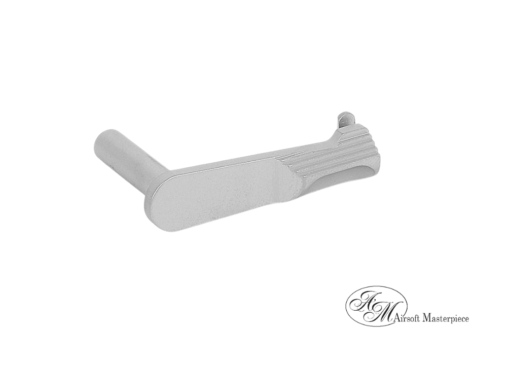Airsoft Masterpiece CNC Steel Slide Stop - STI COSTA (Matt Silver)