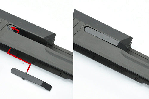 Guarder Aluminum CNC Slide Set for MARUI USP Compact (Black)