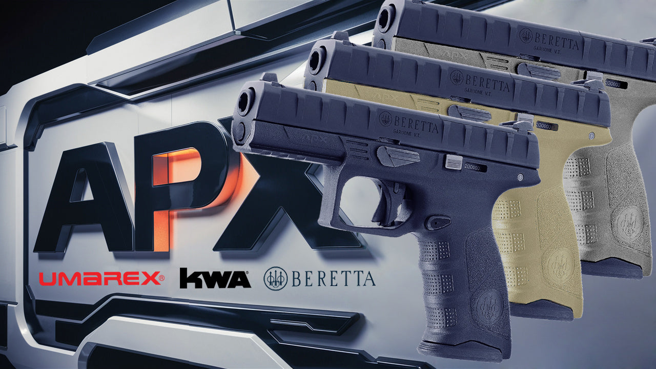 Umarex Beretta APX RDO GBB Pistol (KWA) (Promotion Version - Black / FDE / OD)