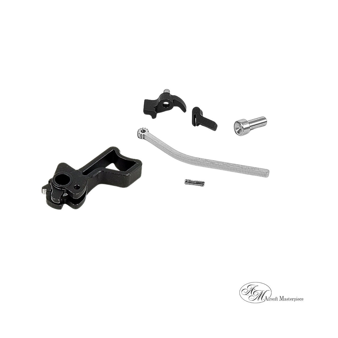 Airsoft Masterpiece CNC Steel Hammer & Sear Set for Marui Hi-CAPA (Infinity Square) Type 14 (Black)