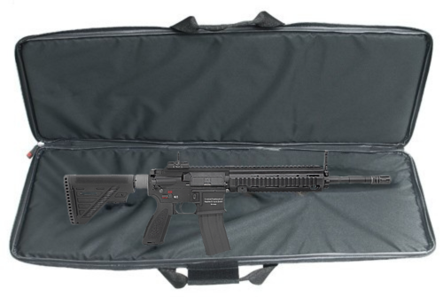 Umarex (KWA) HK416D Gas BlowBack Rilfe with Guarder Weapon Transport Case Pack