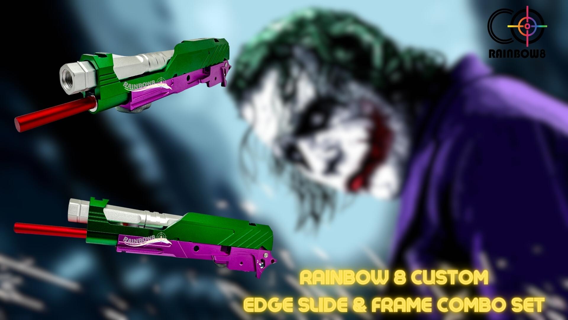 Rainbow 8 Custom EDGE Slide & Frame Combo Set A