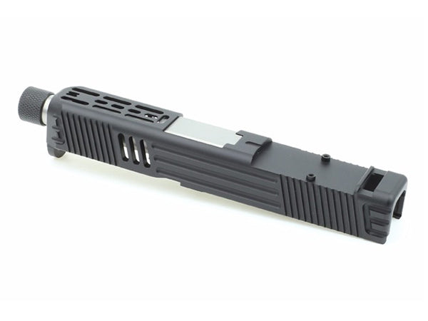 GunsModify Aluminum Slide with Stainless barrel set for G26 RMR LW style