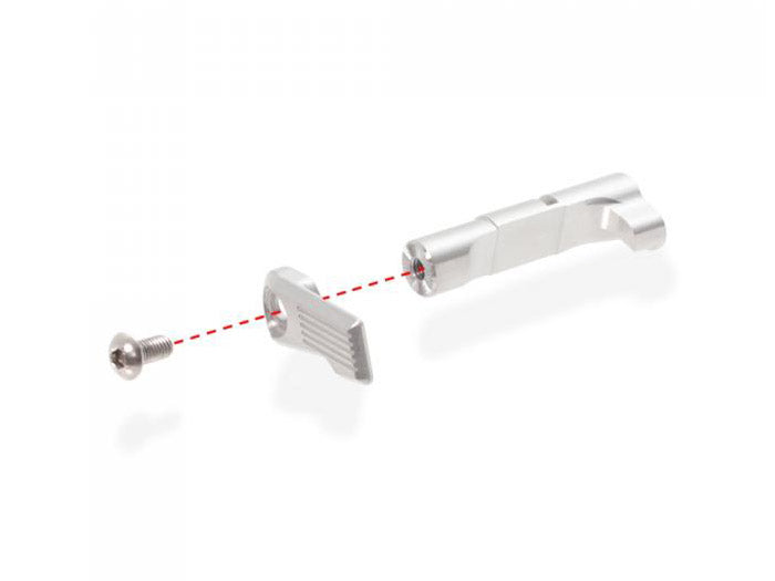 Nine Ball Custom Magazine Catch for Marui Hi-Capa 5.1 (Silver)