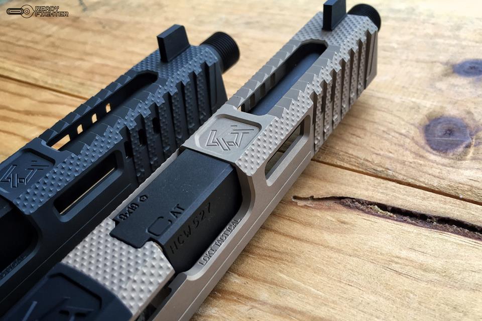 Ready Fighter LTK Neo RMR Cut Slide Set For Marui G18C GBB (Bronze)