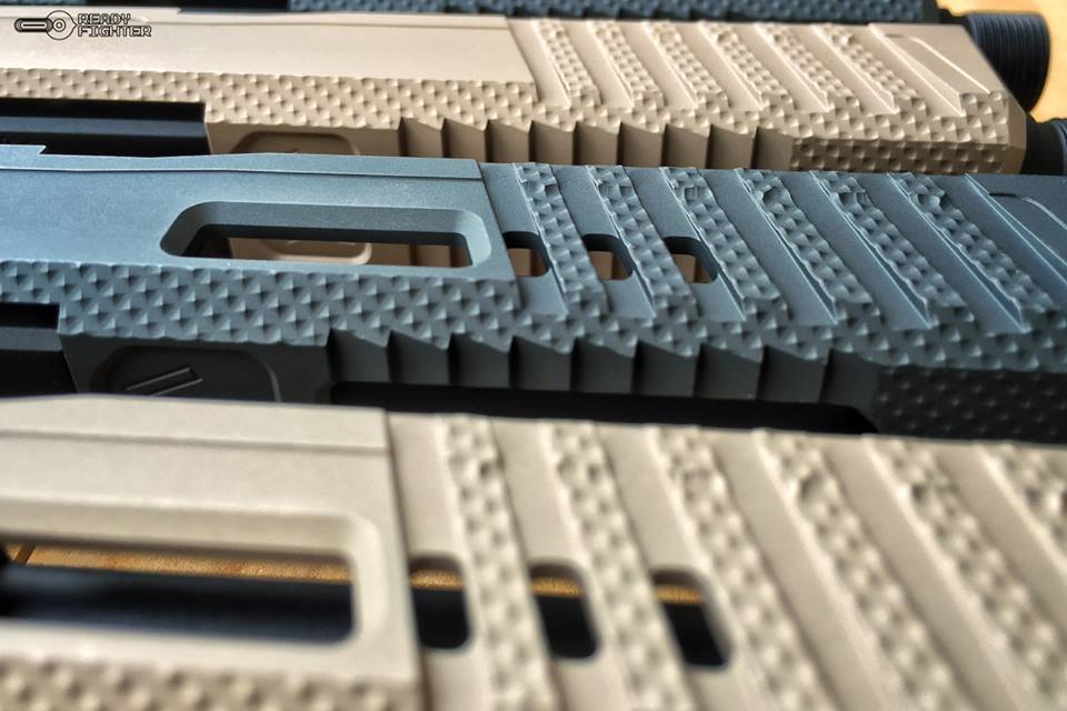 Ready Fighter LTK Neo RMR Cut Slide Set For Marui G18C GBB (Bronze)