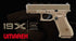 Umarex (VFC) Glock 19X Gas BlowBack Pistol (Tan) - New Ver.