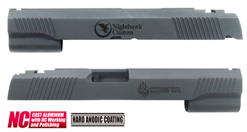 Guarder Aluminum Custom Slide for MARUI HI-CAPA 5.1 (Nighthawk/Black)