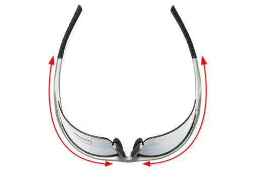 Guarder C6 Polycarbonate Sport Glasses - Metal Gray