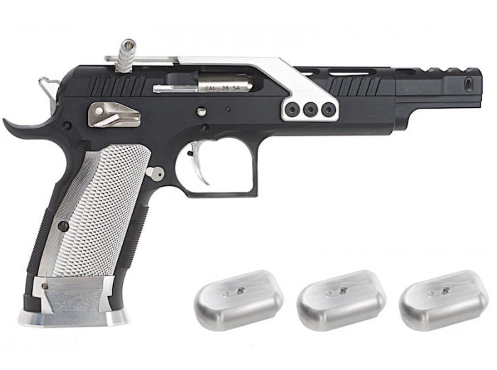 Gunsmith Bros GB-01 Open GBB Pistol (Black, Two Tone)