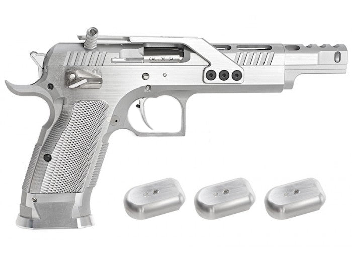 Gunsmith Bros GB-01 Open GBB Pistol (Silver)
