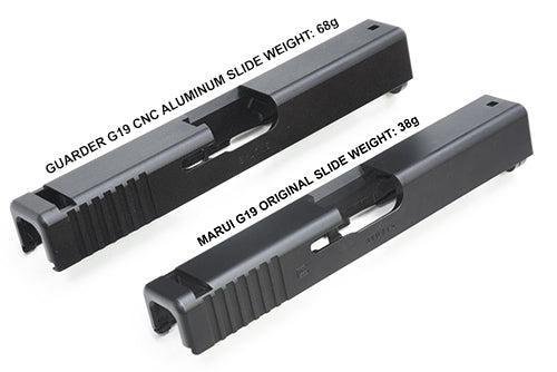 Guarder Aluminum CNC Slide for MARUI G19 Gen3 (Black)