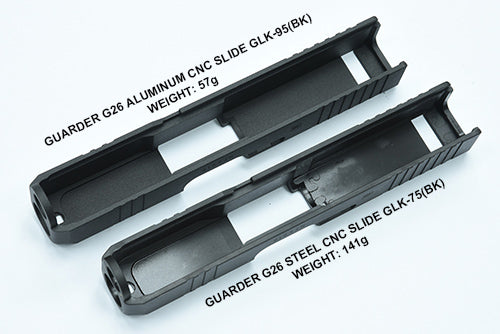 Guarder Aluminum CNC Slide for MARUI G26 Gen3 (Custom/Black)