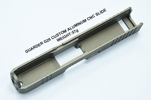 Guarder Aluminum CNC Slide for MARUI G26 Gen3 (Custom/FDE)