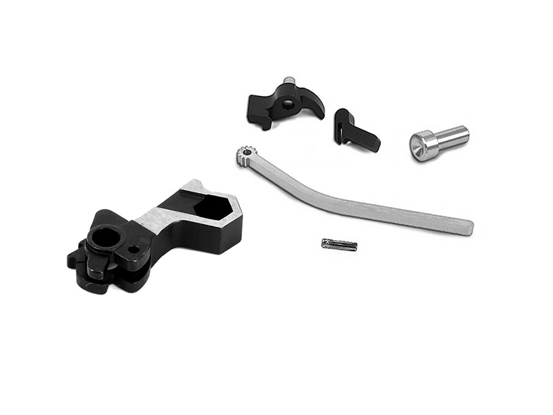 Airsoft Masterpiece CNC Steel Hammer & Sear Set for Marui Hi-CAPA (Hex) Type 22 (TwoTone)