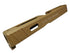 Guarder Custom Aluminum Slide for G17 (Cerakote FDE) - S Marking