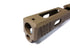 Guarder Custom Aluminum Slide for G17 (Cerakote FDE) - S Marking