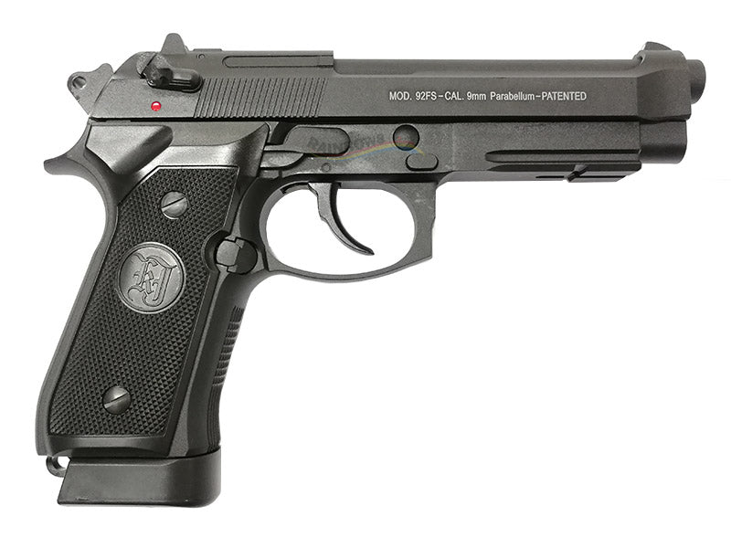 KJ Works M9A1 Full Metal GBB/CO2 Pistol (Black)