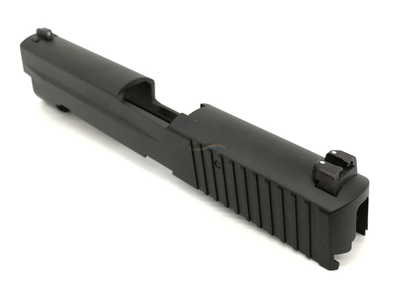 KSC ALUMINUM SLIDE WITH FRONT & REAR SIGHT FOR KSC P226 (LIGHT MARKING VER.)