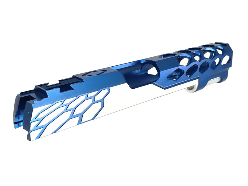 EDGE Custom "SHIELD" Aluminum Standard Slide for Hi-CAPA/1911 (Blue, TwoTone,) Limited Edition