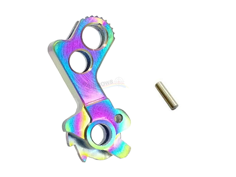 DP Match Grade CNC Stainless Steel Hammer for Hi-Capa (Type C, Rainbow)