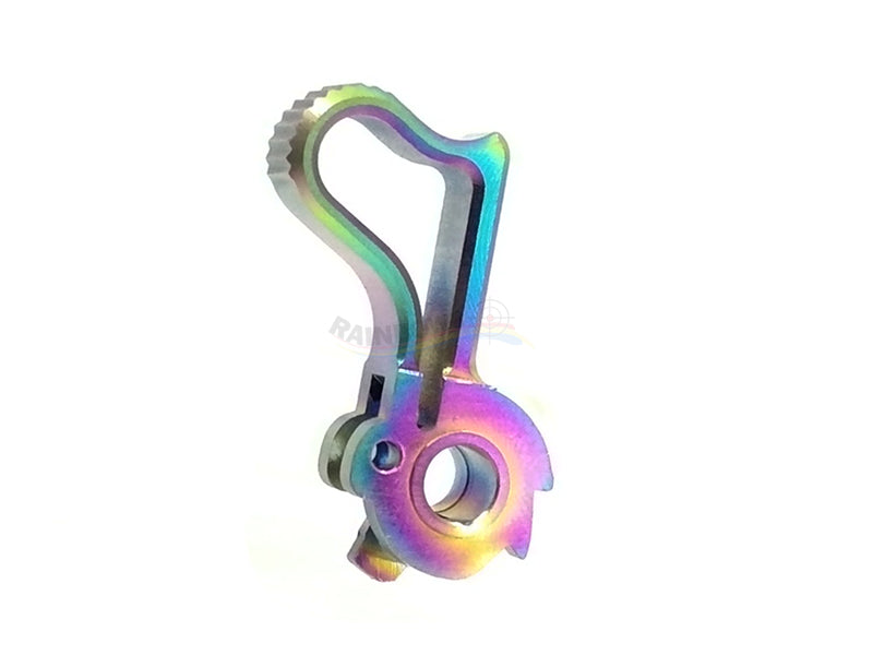 DP Match Grade CNC Stainless Steel Hammer for Hi-Capa (Type B, Rainbow)